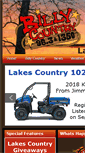 Mobile Screenshot of lakescountry1021.com